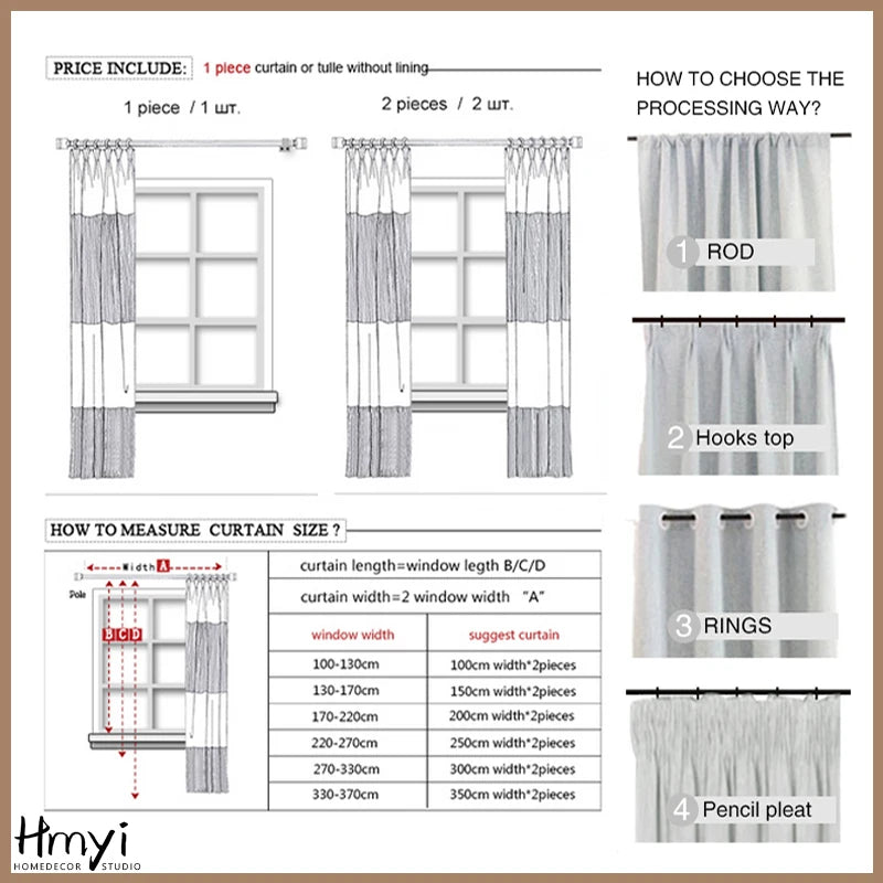 White Sheer Curtain