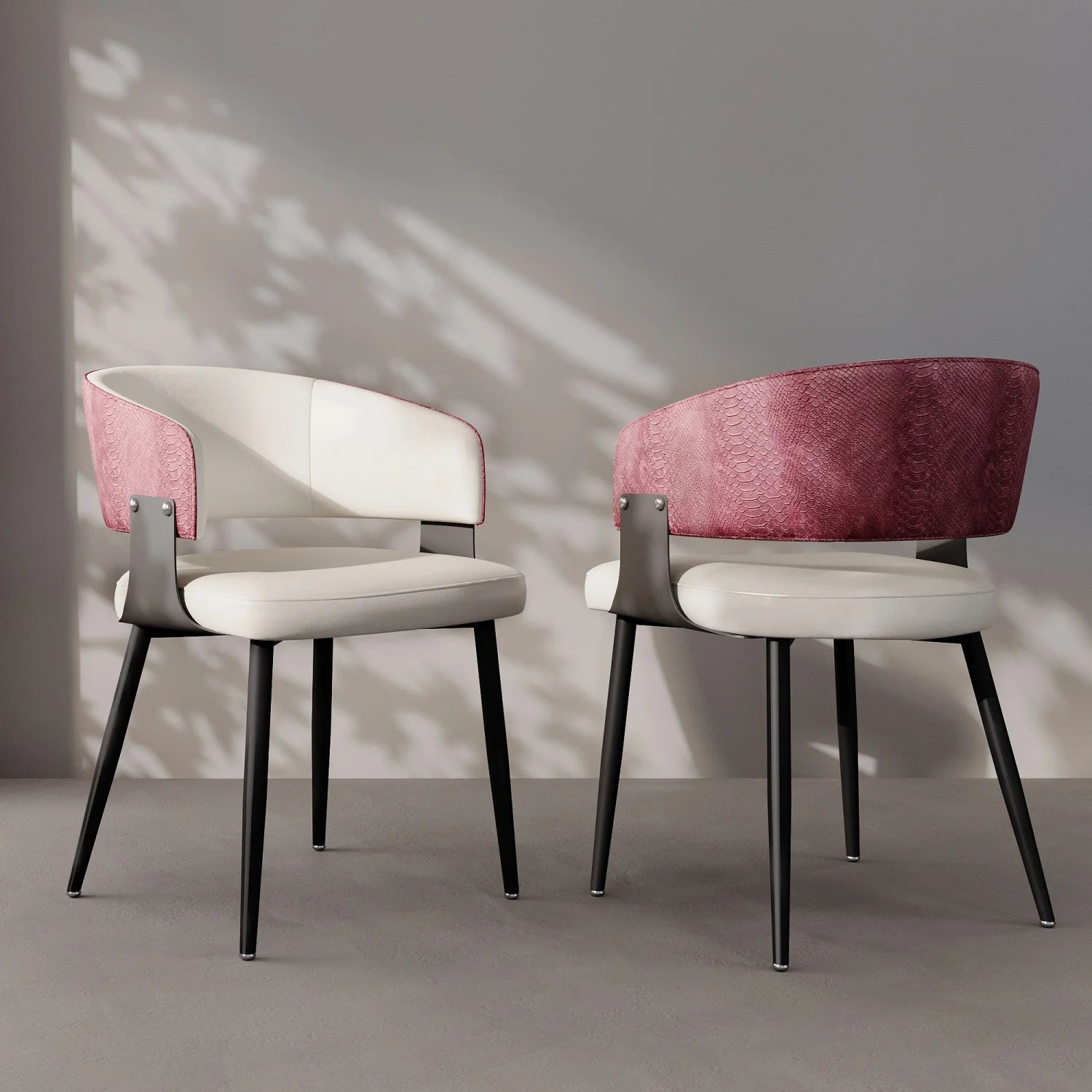 1 Or 2PCS Dining Chairs Comfort Upholstered Padded Kitchen Dining Room Chairs for Restaurant Homes Wide Seat Excluding Tables