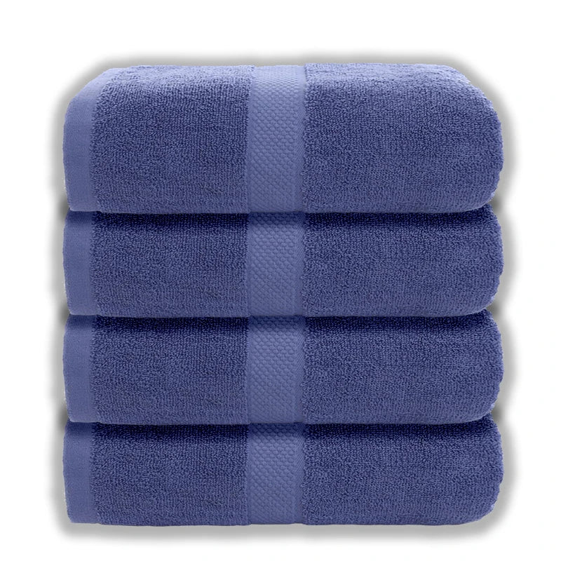 2/4/6pcs Cotton White Face Towels Set Soft Feel Hotel Towel Adult's and Children's Soft Comfortable Strong Water Absorption