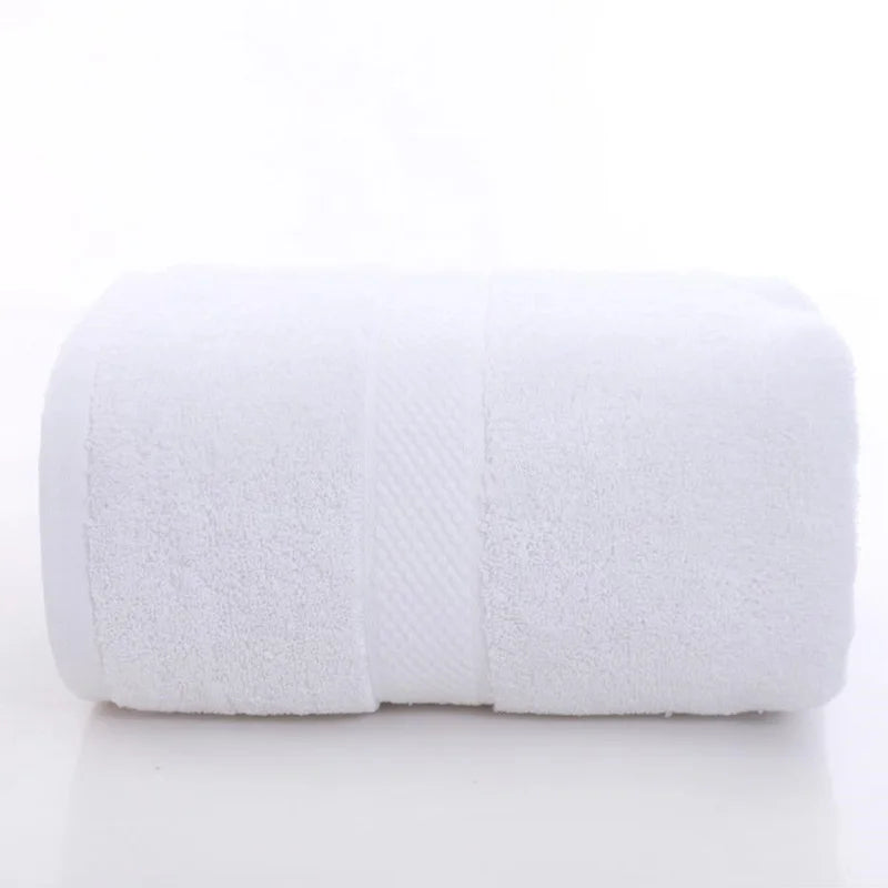 2/4/6pcs Cotton White Face Towels Set Soft Feel Hotel Towel Adult's and Children's Soft Comfortable Strong Water Absorption
