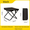 Portable Ultra Light Folding Chair Multifunctional Outdoor Camping Chair For Picnic Fishing Travel Stool Seat Accessories