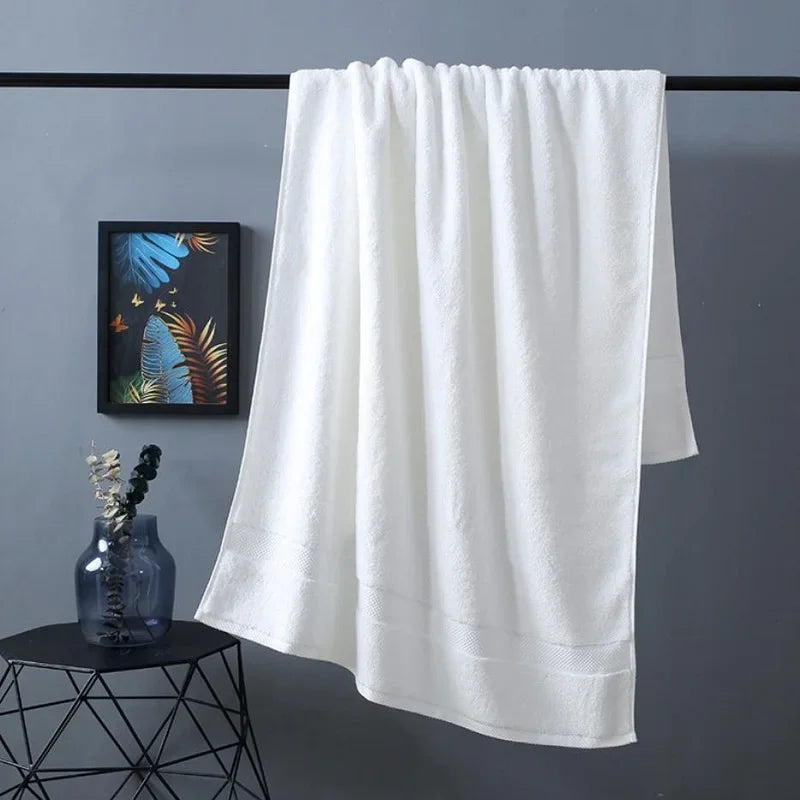 Cotton Bath Towel Adult Soft Absorbent Towels Bathroom Sets Large Beach Towel Hotel Spa Towels For Home