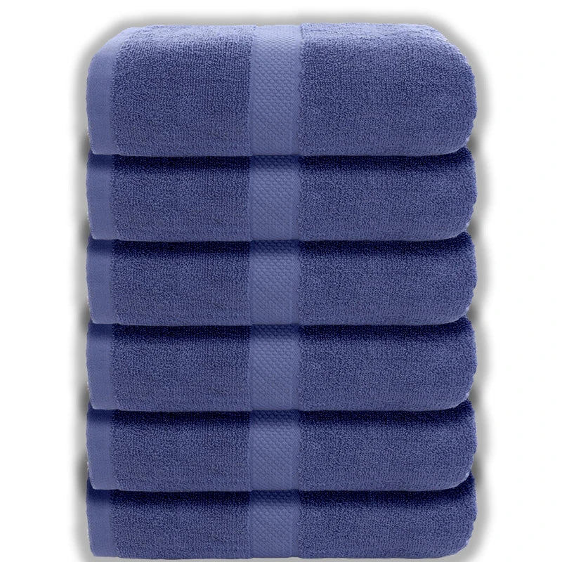 2/4/6pcs Cotton White Face Towels Set Soft Feel Hotel Towel Adult's and Children's Soft Comfortable Strong Water Absorption