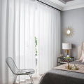 White Sheer Curtain
