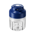 Electric Garlic Chopper Mini Portable Wireless Food Chopper 320ML USB Rechargeable Meat Grinder Vegetable Garlic Masher Blender