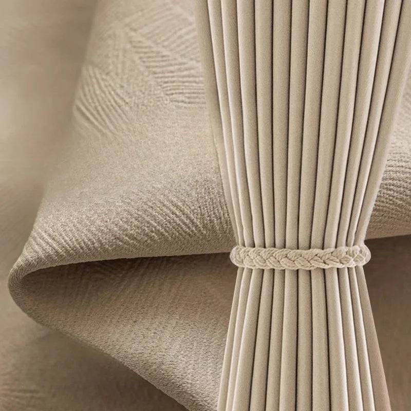 310cm Height Living Room Window Curtains 90-95% Blackout Bedroom Drapes Darkening Curtain Thermal Insulated Window Treatment