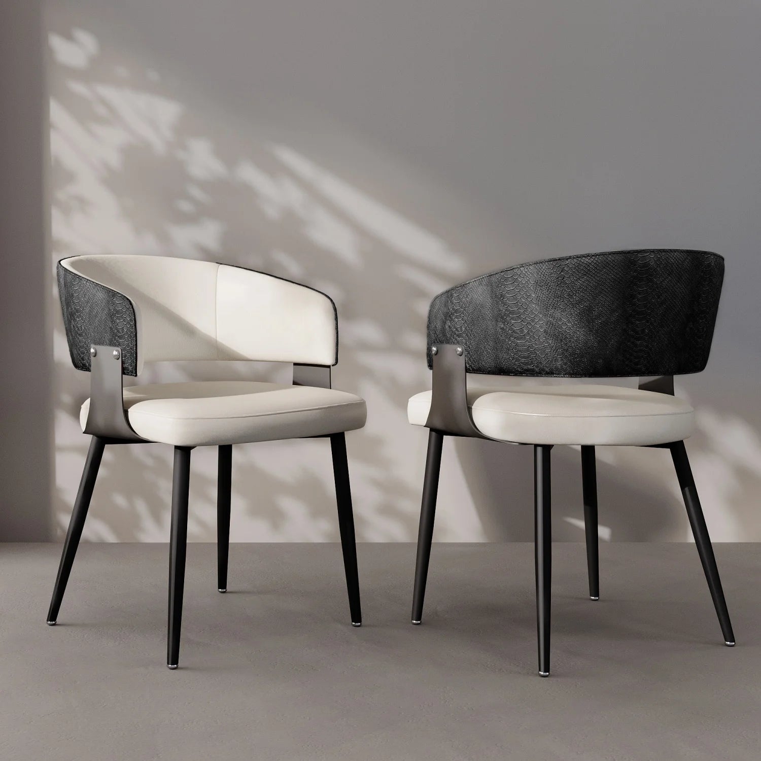 1 Or 2PCS Dining Chairs Comfort Upholstered Padded Kitchen Dining Room Chairs for Restaurant Homes Wide Seat Excluding Tables