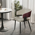 1 Or 2PCS Dining Chairs Comfort Upholstered Padded Kitchen Dining Room Chairs for Restaurant Homes Wide Seat Excluding Tables