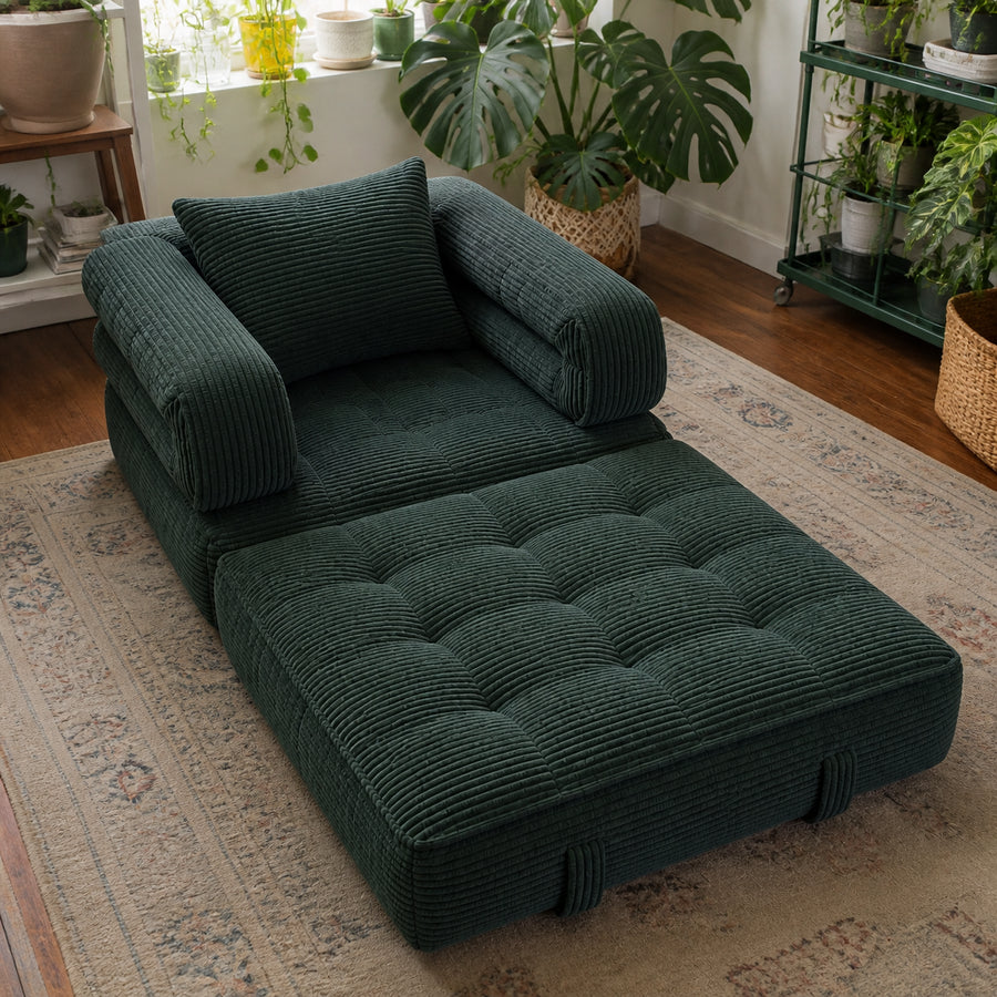 Foldable Cloud Sofa Bed customer review — sofa-review-05