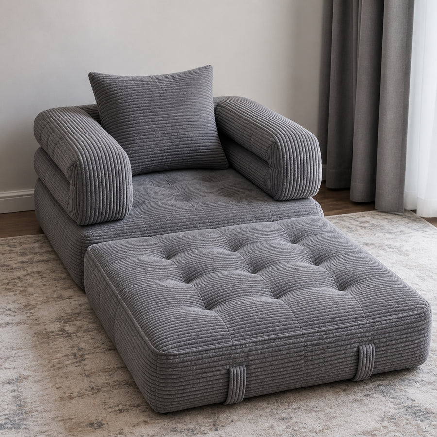 Foldable Cloud Sofa Bed customer review — sofa-review-13