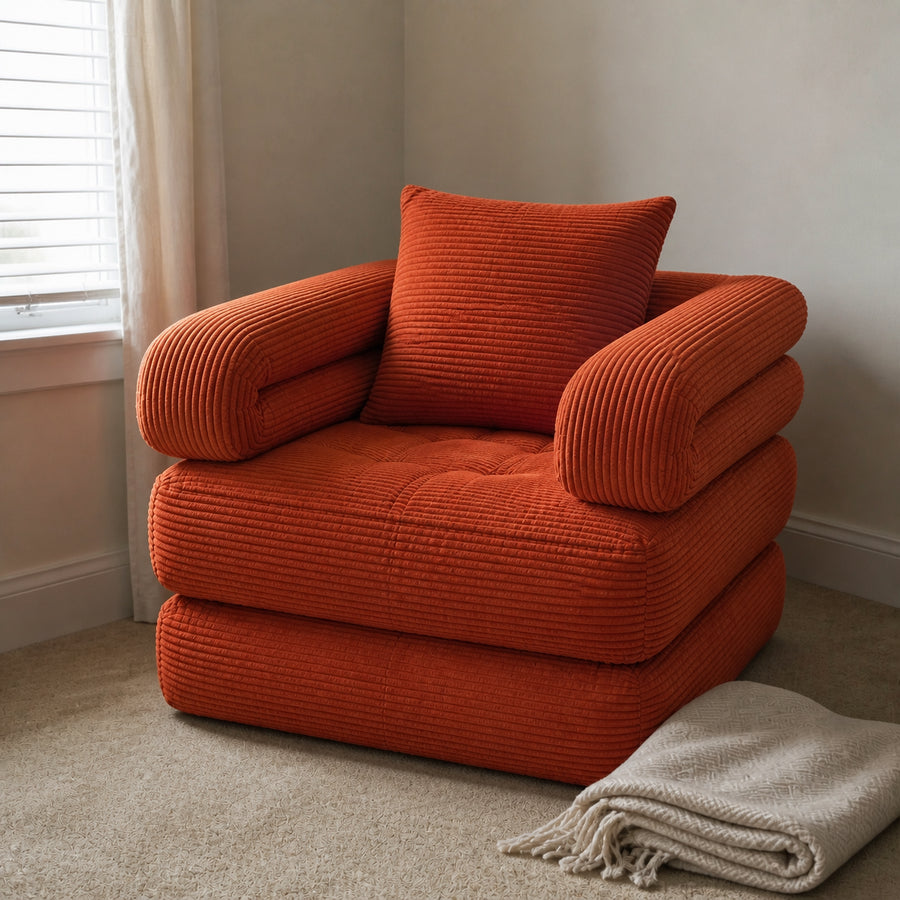 Foldable Cloud Sofa Bed customer review — sofa-review-15