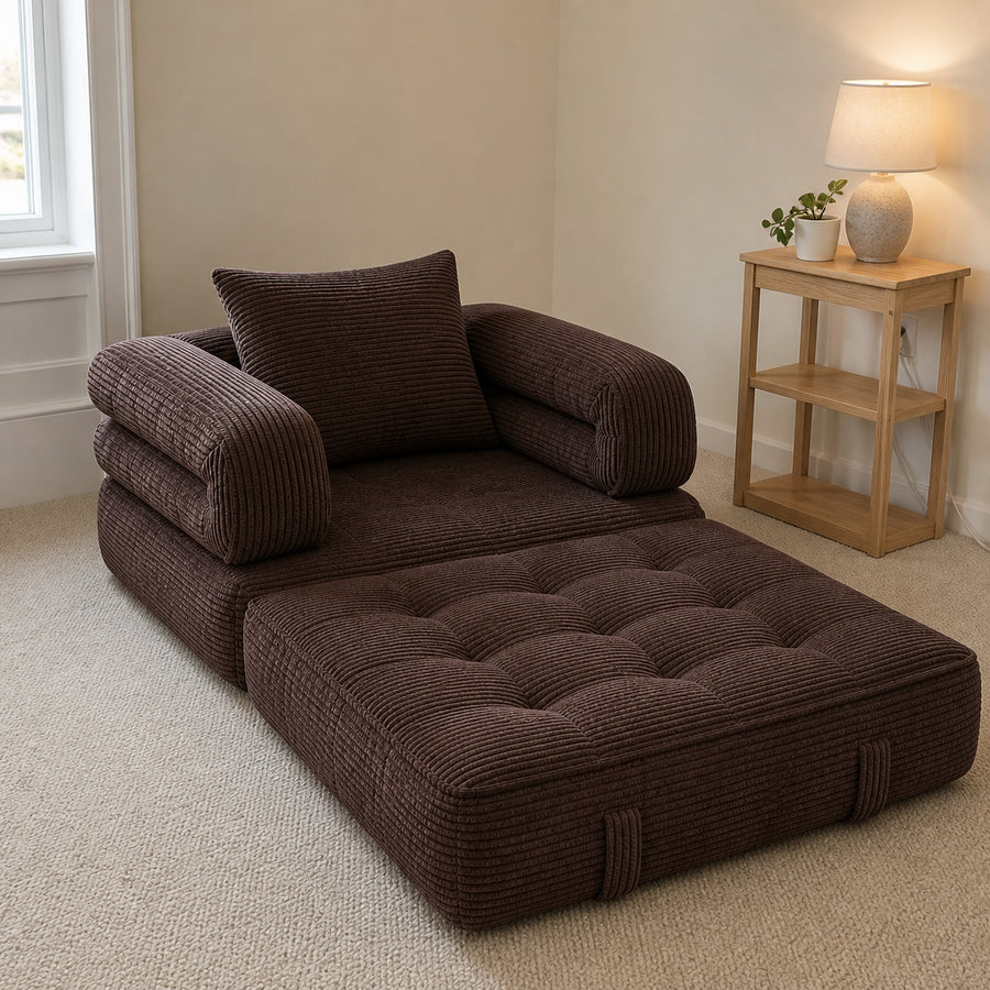 Foldable Cloud Sofa Bed customer review — sofa-review-18