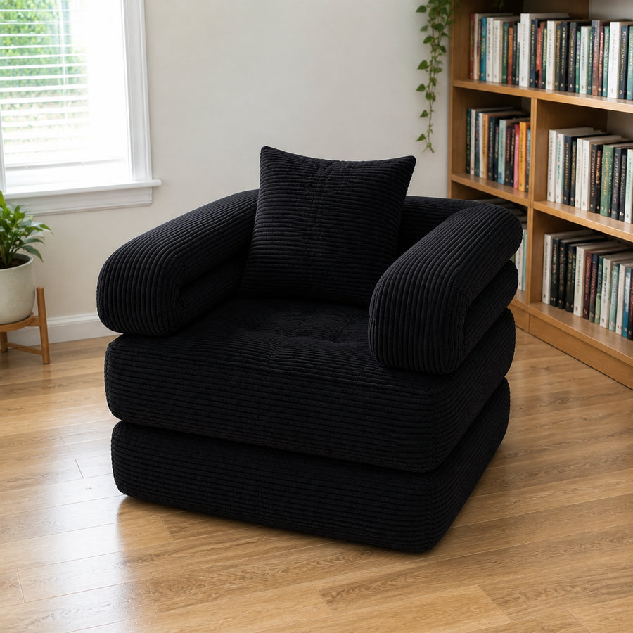 Foldable Cloud Sofa Bed customer review — sofa-review-20