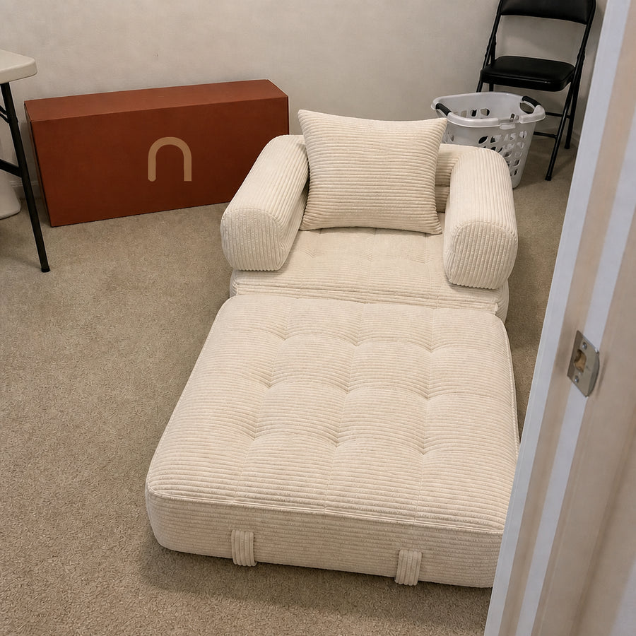 Foldable Cloud Sofa Bed customer review — sofa-review-25