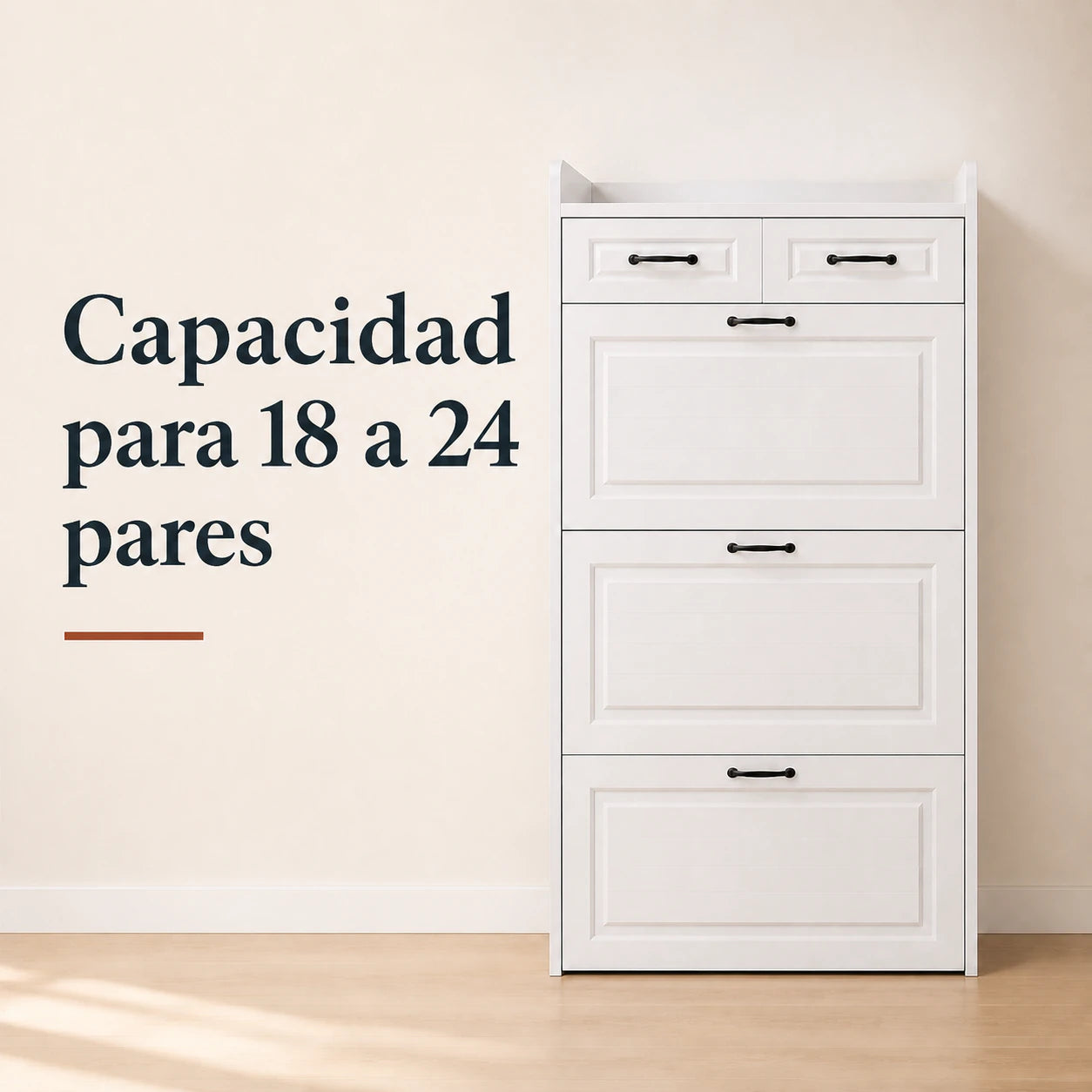 Slim Shoe Storage Cabinet capacity — ES