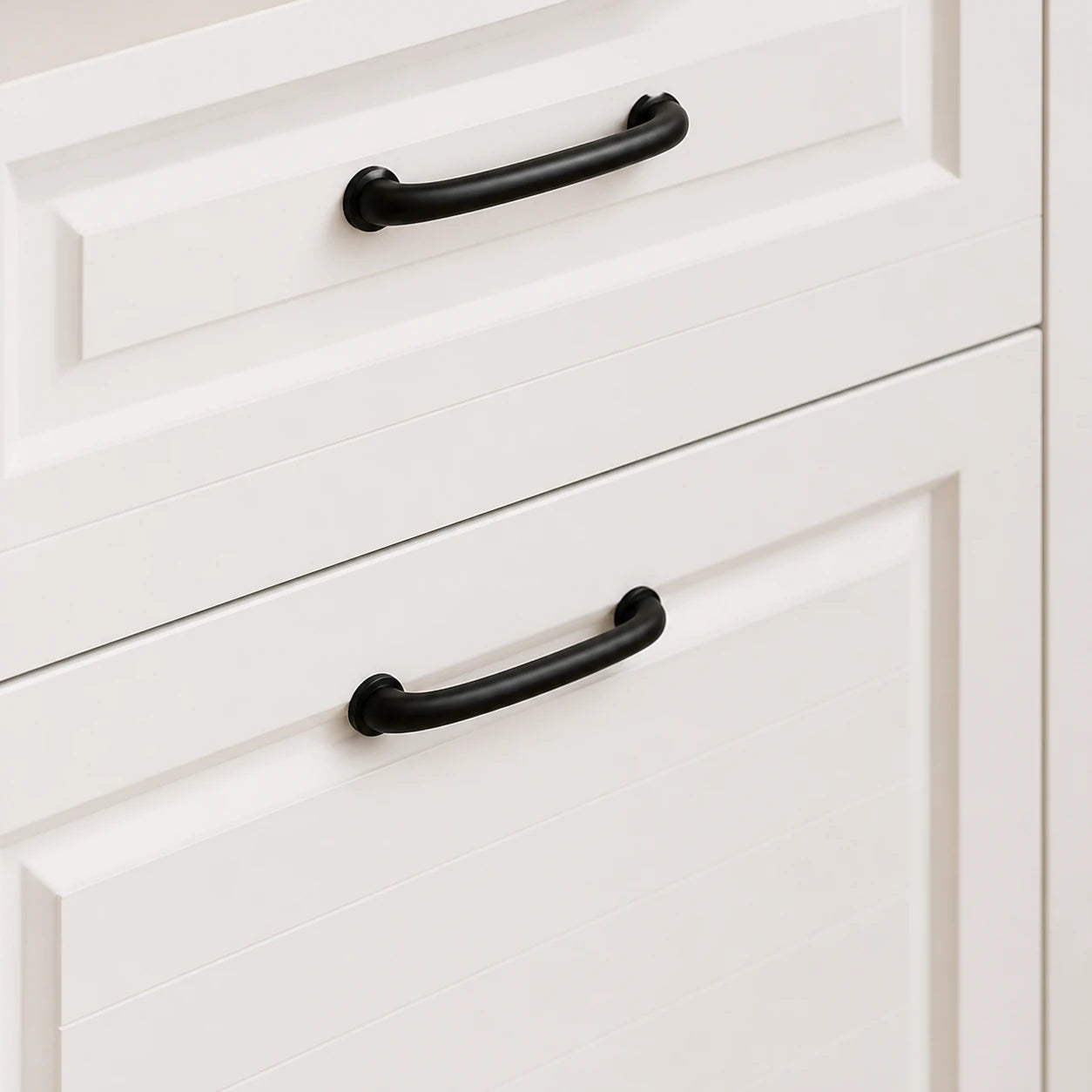 Slim Shoe Storage Cabinet — Hardware finish