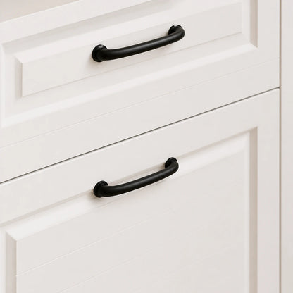 Slim Shoe Storage Cabinet — Hardware finish