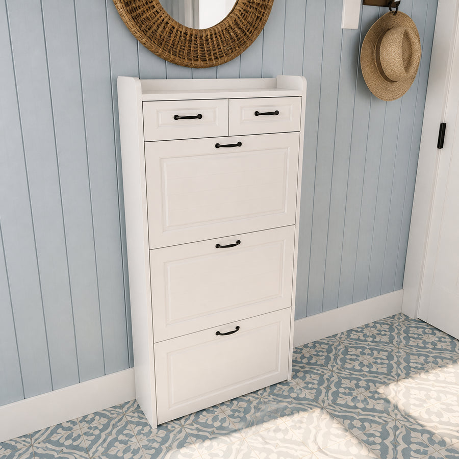 Slim Shoe Storage Cabinet customer review — shoe-review-08