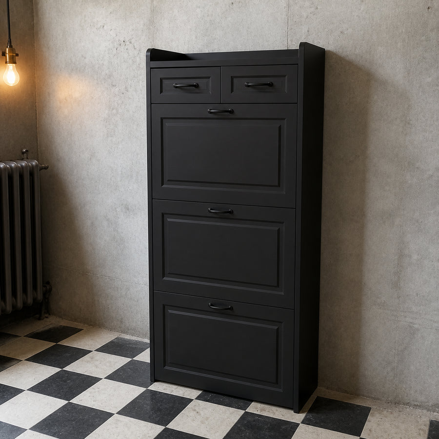 Slim Shoe Storage Cabinet customer review — shoe-review-12